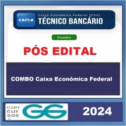 CAIXA ECONÔMICA FEDERAL – CEF COMBO GG CONCURSOS 2024 PÓS EDITAL