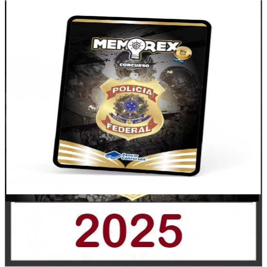 Memorex Escrivão de Polícia Federal Pós Edital Pensar Concursos 2025