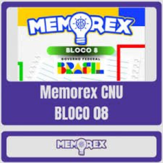 Memorex IBGE - CNU (BLOCO 08) 2025