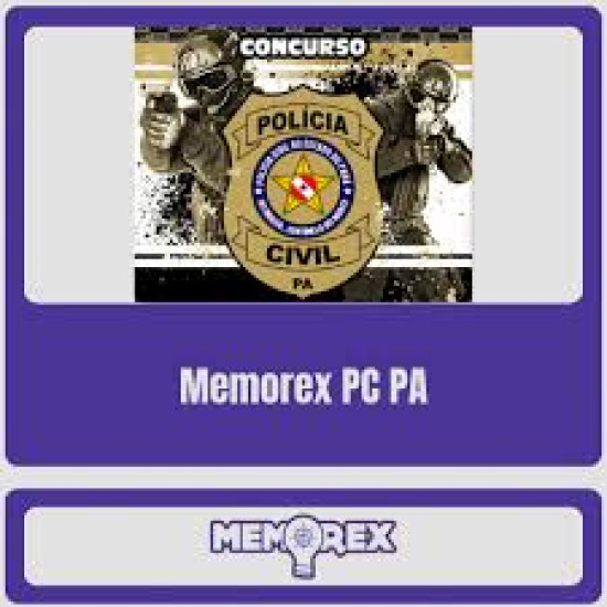 Memorex PC PA (Agente) Pensar Concursos 2025