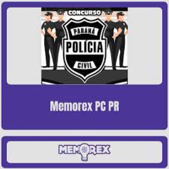 Memorex PC PR (Investigador e Papiloscopista) Pensar Concursos 2025