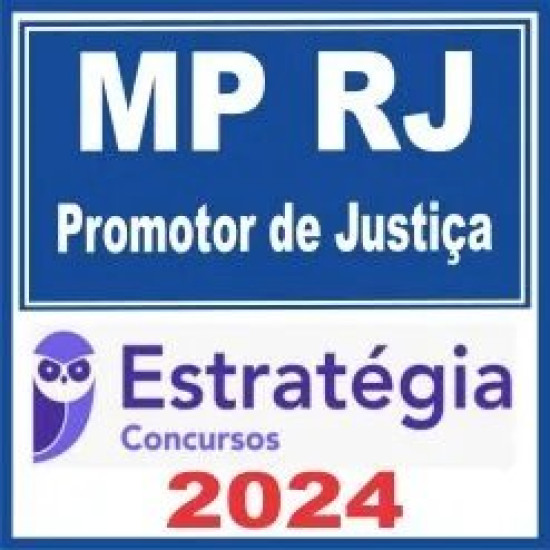 MP RJ (Promotor de Justiça) Estratégia 2024