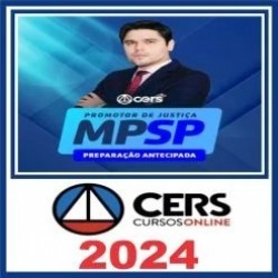 MP SP (Promotor de Justiça) Cers 2024