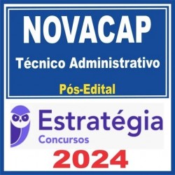 NOVACAP (Técnico Administrativo) Pós Edital – Estratégia 2024