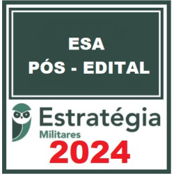 Pacote ESA - Área Saúde - Último Lote - Estratégia Concursos Pós Edital