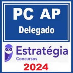 PC-AP (Delegado) Pacote Teórico - 2024 Estratégia Concursos