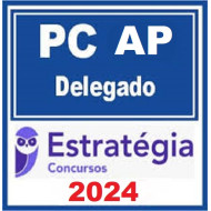 PC-AP (Delegado) Pacote Teórico - 2024 Estratégia Concursos