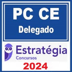 PC-CE (Delegado) Pacote Teórico - 2024