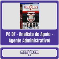 PC DF (Analista de Apoio - Agente Administrativo) - Pós Edital Pensar Concursos 2025