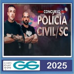 Polícia Civil SC - PCSC Escrivão GG Concursos 2025