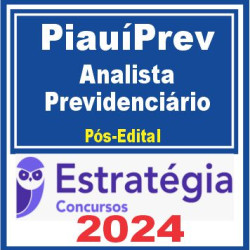 PiauíPrev (Analista Previdenciário) Pós Edital – Estratégia 2024