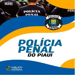 Polícia Penal do Piauí Legislação Destacada 2024Pós Edital