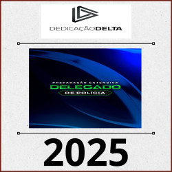Preparação Extensiva Delegado de Polícia Dedicação Delta 2025