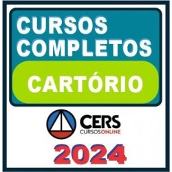 Cartório – Curso Completo – Cers 2024