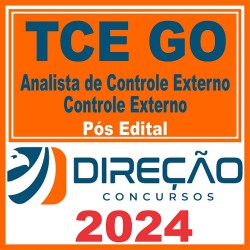 TCE GO (Controle Externo: Controle Externo) Pós Edital – Direção 2024