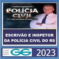 ESCRIVÃO E INSPETOR DA POLÍCIA CIVIL DO RS GG CONCURSOS 2023