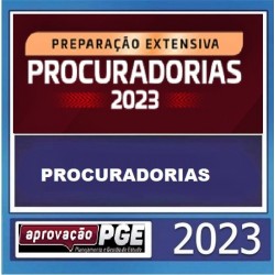 PREPARAÇÃO EXTENSIVA PROCURADORIAS 2023 - APROVAÇÃO PGE