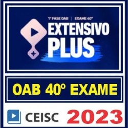 Curso OAB 1ª Fase 40 Exame (Extensivo Plus) Ceisc