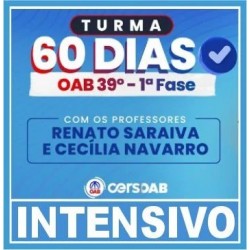 Curso OAB 1ª Fase 39 (Turma 60 dias – Intensivo) Cers 2023