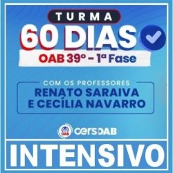 Curso OAB 1ª Fase 39 (Turma 60 dias – Intensivo) Cers 2023