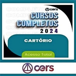 Cartório (Curso Regular) 2024 – CERS