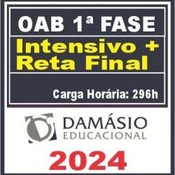 Curso OAB 1ª Fase 40 Exame (Intensivo + Reta Final) Damásio