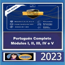 Português Completo - Módulos I, II, III, IV e V - Adriana Figueiredo 2023