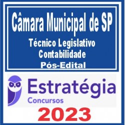 Câmara Municipal de São Paulo-SP (Técnico Legislativo – Contabilidade) Pós Edital
