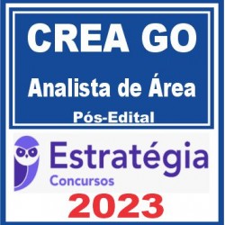 CREA GO (Analista de Área) Pós Edital – Estratégia 2023