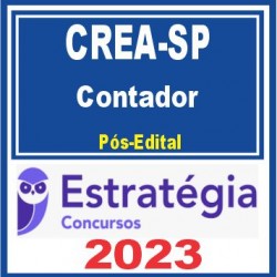 CREA SP (Contador) Pós Edital – Estratégia 2023