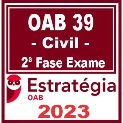 OAB 2ª Fase 39 (Direito Civil) Estratégia 2023