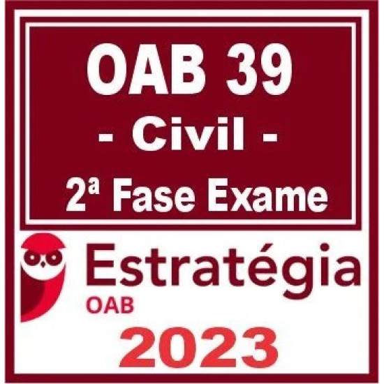 OAB 2ª Fase 39 (Direito Civil) Estratégia 2023