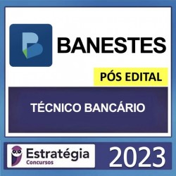 BANESTES (Técnico Bancário) Pacotaço - Pacote + Passo Estratégico- 2023 (Pós-Edital) - Estratégia Concursos