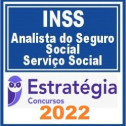INSS (Analista Matérias Básicas) Pacotaço-Pacote Teórico+Passo Estratégico - 2022 (Pré-Edital) Estratégia