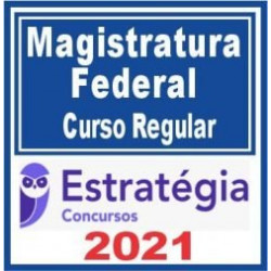 Magistratura Federal (Curso Regular) Estratégia 2021