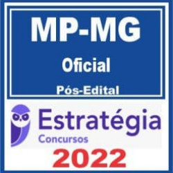 MP MG (Oficial do Ministério Público) Pós Edital – Estratégia 2022