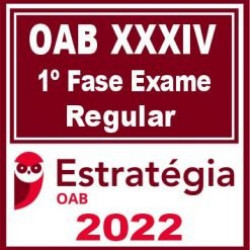OAB 1ª Fase XXXIV Exame da Ordem (Regular) Estratégia