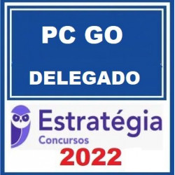 PC-GO (Delegado) Pacote Estudo Estratégico - 2022 (Pré-Edital) - Estratégia Concursos