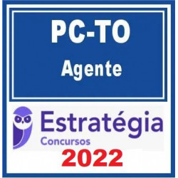 PC-TO (Agente) Pacote Completo - 2022 (Pré-Edital) - Estratégia Concursos