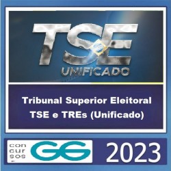 Tribunal Superior Eleitoral - TSE e TREs (Unificado) gg Concursos 2023