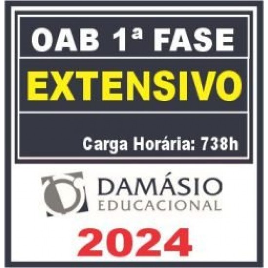 Curso OAB 1ª Fase 40 Exame (Extensivo) Damásio