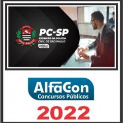 PC SP (ESCRIVÃO) PÓS EDITAL – ALFACON 2022