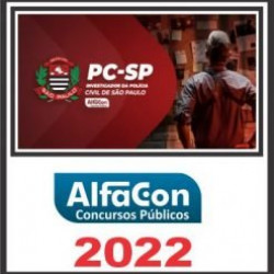 PC SP (INVESTIGADOR) PÓS EDITAL – ALFACON 2022
