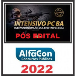 PC BA - Investigador da Polícia Civil do Estado da Bahia PÓS EDITAL ALFACON