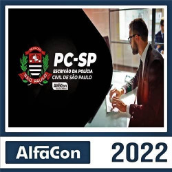 PC SP Pós Edital 2022 – Escrivão – ALFACON