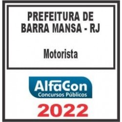 PREFEITURA DE BARRA MANSA RJ (MOTORISTA) ALFACON 2022