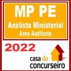 MP PE – Analista Ministerial – Área Auditoria – CASA 2022