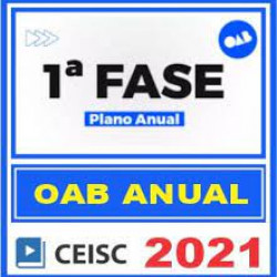 OAB 1ª Fase (Curso Anual) Ceisc 2021 
