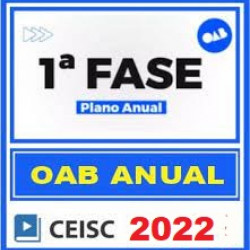 OAB 1ª FASE (CURSO ANUAL) CEISC 2022