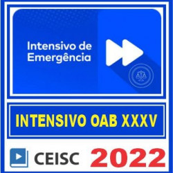OAB 1ª fase XXXV Exame (Intensivo de Emergência)